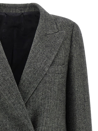 Blazé Milano Gray Virgin Wool Blazer