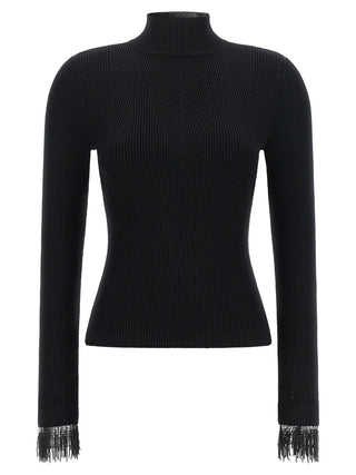 Twinset Black Viscose Cardigan