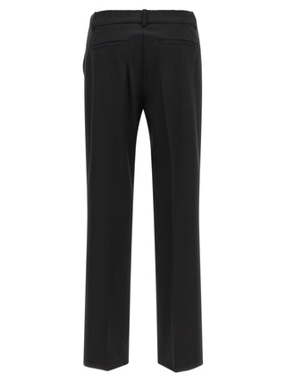 P.A.R.O.S.H. Black Virgin Wool Dress Pants