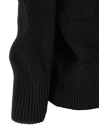 Issey Miyake Black Polyester Full-Length Jacket