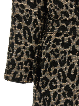 Herno Black Acetate Coat