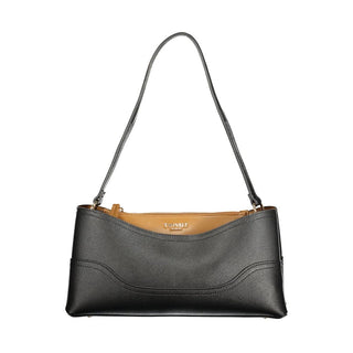 Twinset Nero Polyurethane Women Bag with Compartments and Central Pocket