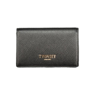 Twinset Black Polyurethane Women's Wallet
