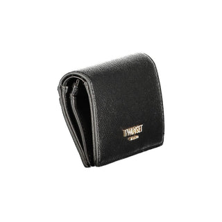 Twinset Black Polyurethane Women's Wallet