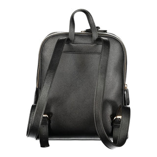 Twinset Black Polyurethane Women Backpack