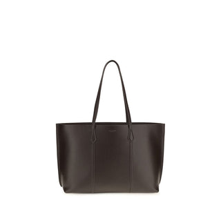 Tory Burch Brown Calf Leather Bos Taurus Handbag