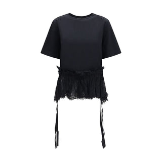Alexander McQueen Black Cotton T-Shirt