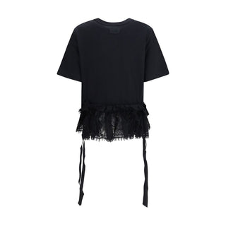 Alexander McQueen Black Cotton T-Shirt