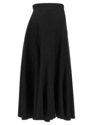 Junya Watanabe Black Wool Flared Pants