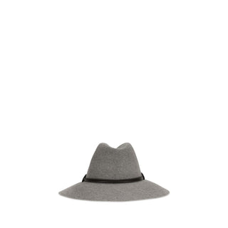 Brunello Cucinelli Gray Eco Fabric Fedora