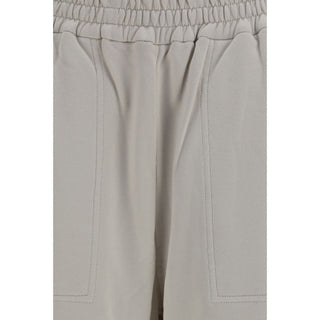 Brunello Cucinelli Beige Cotton Casual Pants