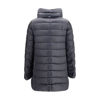 Herno Black Polyamide Full-Length Jacket
