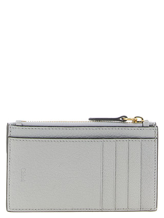Chloé Blue Goatskin Cardholder