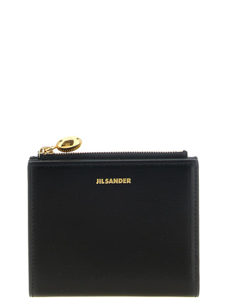Jil Sander Black Calfskin Cardholder