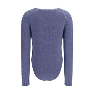 Forte_Forte Purple Wool Oves Aries Bodysuit