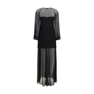 Forte_Forte Black Viscose Casual Dress