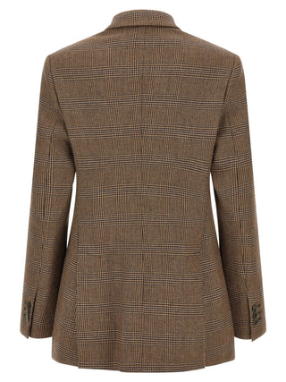 P.A.R.O.S.H. Brown Viscose Blazer