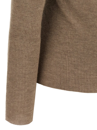 Max Mara Beige Cashmere Polo Shirt