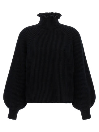 Max Mara Black Wool Cardigan