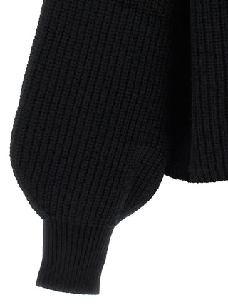 Max Mara Black Wool Cardigan