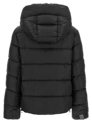 Max Mara Black Polyester Full-Length Jacket