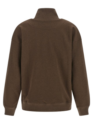 Maison Kitsuné Brown Organic Cotton Sweatshirt