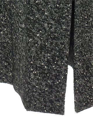 Max Mara Bicolor Virgin Wool Coat