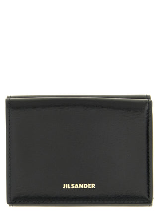 Jil Sander Black Calfskin Cardholder