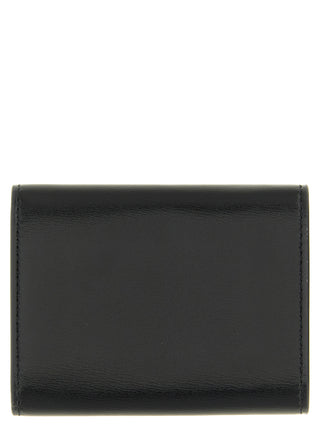 Jil Sander Black Calfskin Cardholder