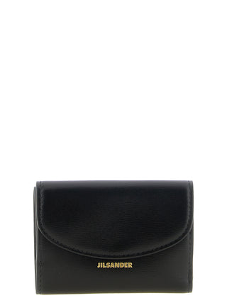 Jil Sander Black Calfskin Cardholder
