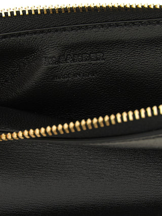 Jil Sander Black Calfskin Cardholder