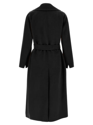 'S Max Mara Black Wool Coat