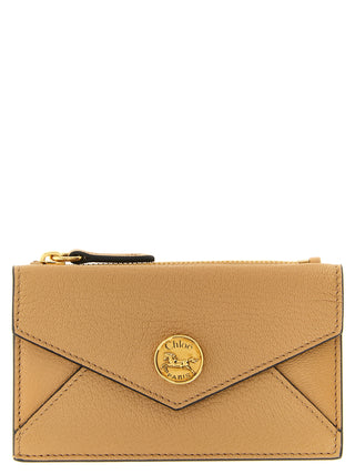 Chloé Multicolor Goatskin Cardholder