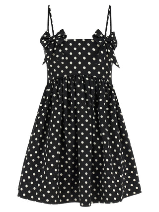 Ganni Black Polyester Short Dress