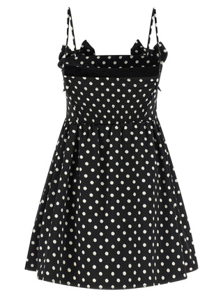 Ganni Black Polyester Short Dress
