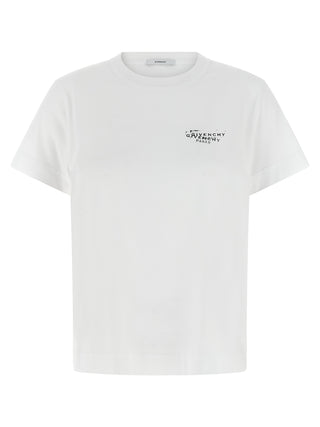 Givenchy White Cotton T-Shirt