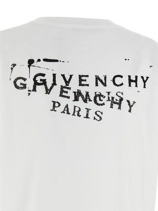 Givenchy White Cotton T-Shirt