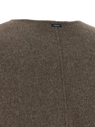 'S Max Mara Brown Wool Full-Length Jacket