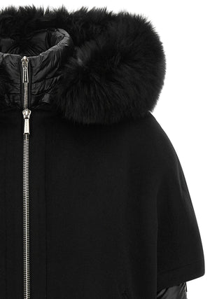 MooRER Black Wool Shell Jacket