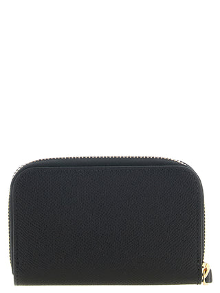 Ferragamo Black Calfskin Cardholder