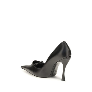 Balenciaga Black Lamb Ovis Aries High Heel Pumps