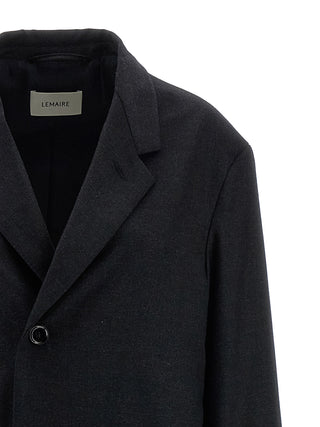 Lemaire Gray Cashmere Coat