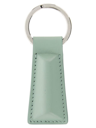 Jil Sander Bicolor Calfskin Keychain