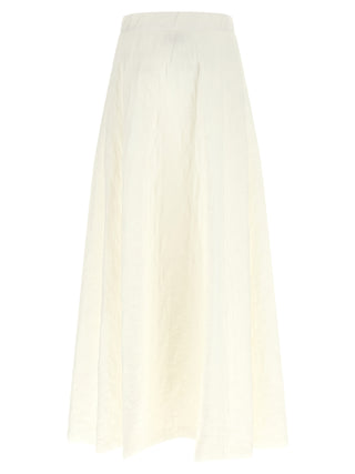 Herno White Polyamide Mini Skirt