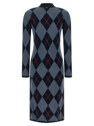 Twinset Orange Viscose Casual Dress