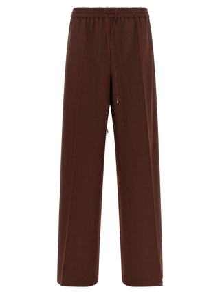 Max Mara Brown Wool Casual Pants