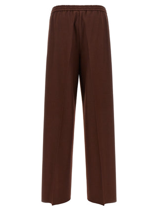 Max Mara Brown Wool Casual Pants
