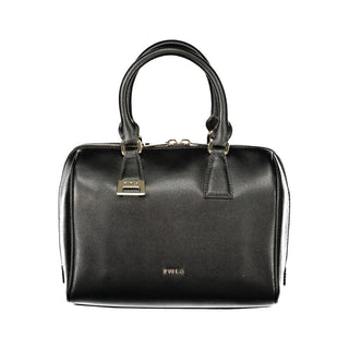 Furla Black Leather Women Bag