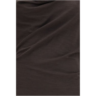 Brunello Cucinelli Brown Wool Oves Aries Casual Dress