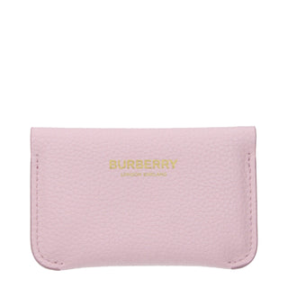 Burberry Pink Leather Cardholder